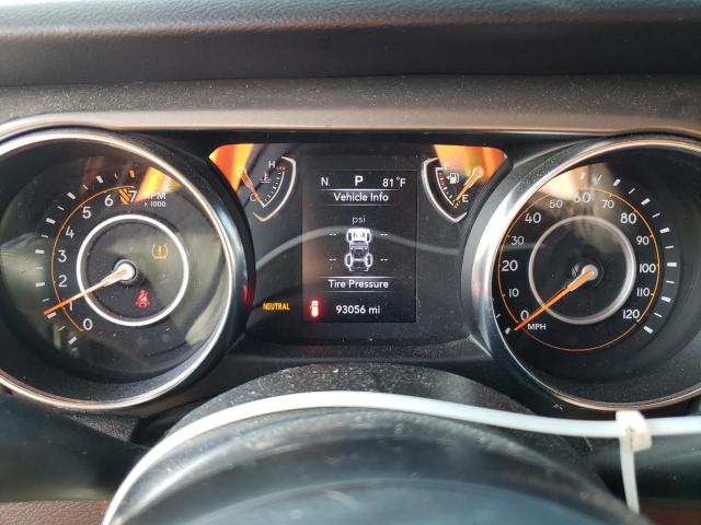 1C4HJXDG3NW240762 - 2022 JEEP WRANGLER U SPORT Schwarz Foto 9