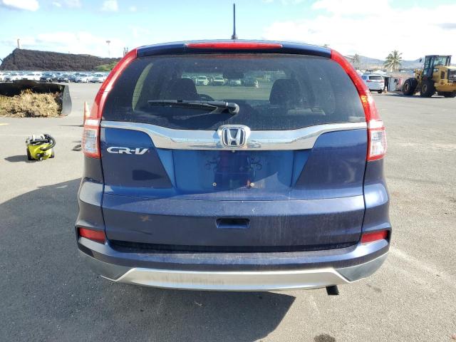 3CZRM3H5XFG710468 - 2015 HONDA CR-V EX BLUE photo 6