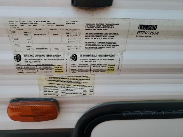 4X4TPTA22JP072654 - 2018 PUMA PUMA 奶油色 照片 10