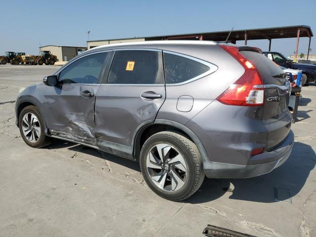 5J6RM3H94GL000070 - 2016 HONDA CR-V LX TOURING BLUE photo 2