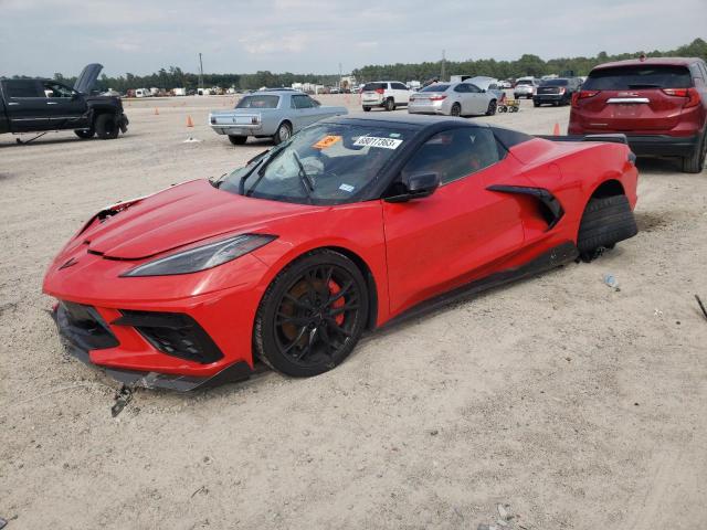 1G1YC3D43P5103833 - 2023 CHEVROLET CORVETTE STINGRAY 3LT RED photo 1