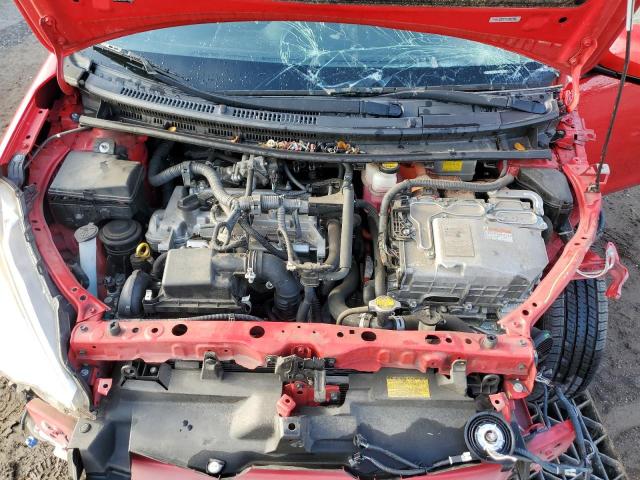 JTDKDTB30D1534878 - 2013 TOYOTA PRIUS C RED photo 11