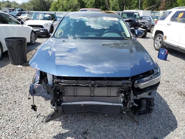 1HGCY2F66PA050694 - 2023 HONDA ACCORD HYBRID EXL BLUE photo 5