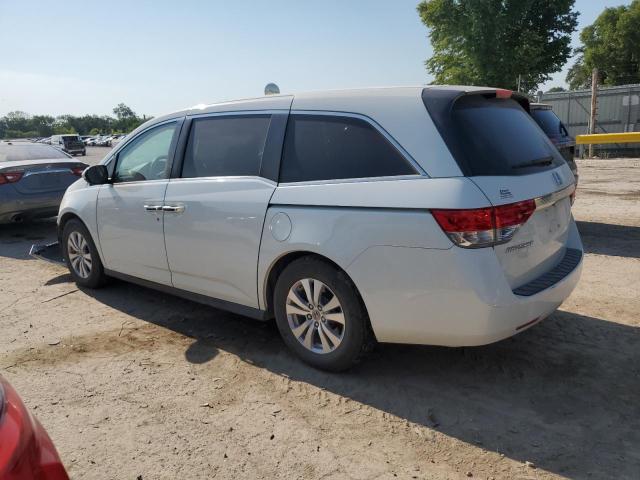 5FNRL5H48FB034278 - 2015 HONDA ODYSSEY EX WHITE photo 2