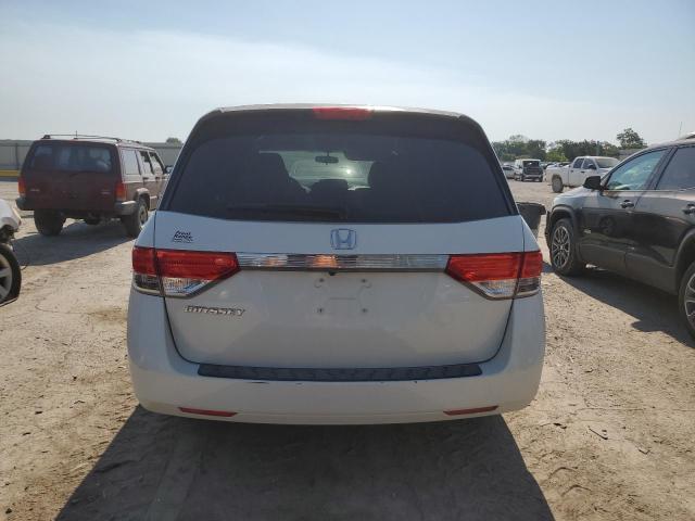 5FNRL5H48FB034278 - 2015 HONDA ODYSSEY EX WHITE photo 6