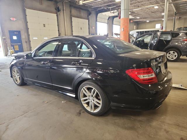WDDGF8AB7DR245994 - 2013 MERCEDES-BENZ C 300 4MATIC BLACK photo 2
