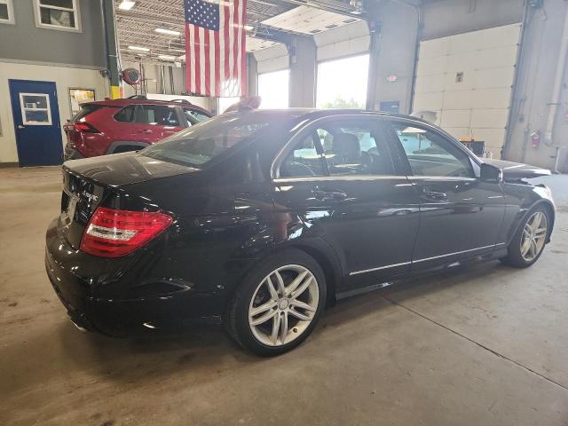 WDDGF8AB7DR245994 - 2013 MERCEDES-BENZ C 300 4MATIC BLACK photo 3
