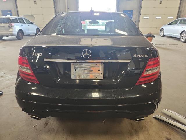 WDDGF8AB7DR245994 - 2013 MERCEDES-BENZ C 300 4MATIC BLACK photo 6