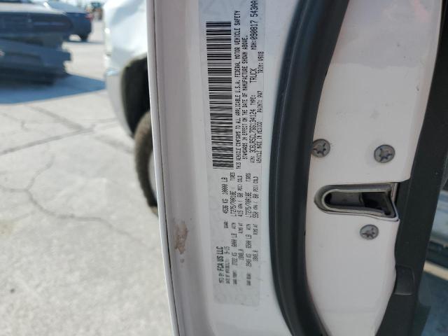 3C6UR5CL7GG134124 - 2016 RAM 2500 ST თეთრი ფოტო 12