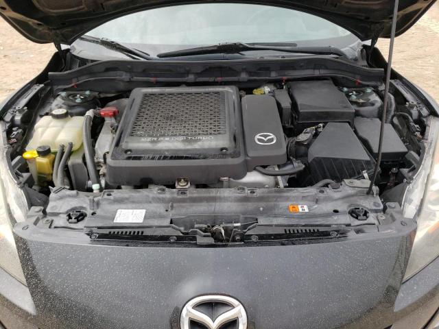 JM1BL1L36C1675331 - 2012 MAZDA SPEED 3 BLACK photo 11