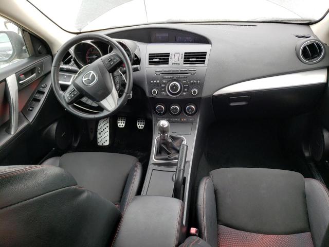 JM1BL1L36C1675331 - 2012 MAZDA SPEED 3 BLACK photo 8