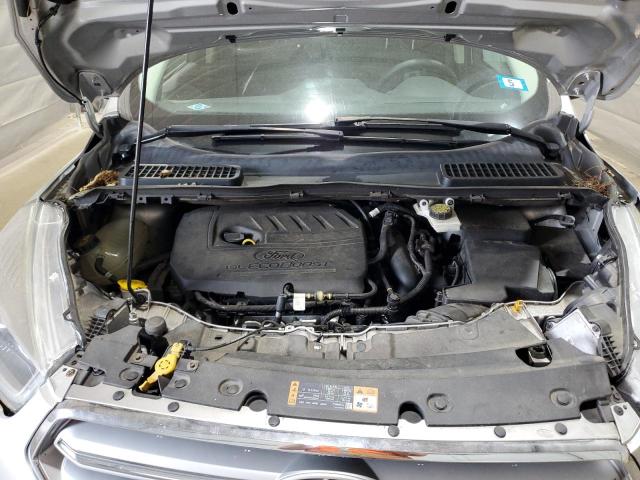 1FMCU9GDXHUD99689 - 2017 FORD ESCAPE SE 银色 照片 12