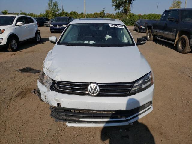 3VWL17AJ7HM231106 - 2017 VOLKSWAGEN JETTA SEL WHITE photo 5