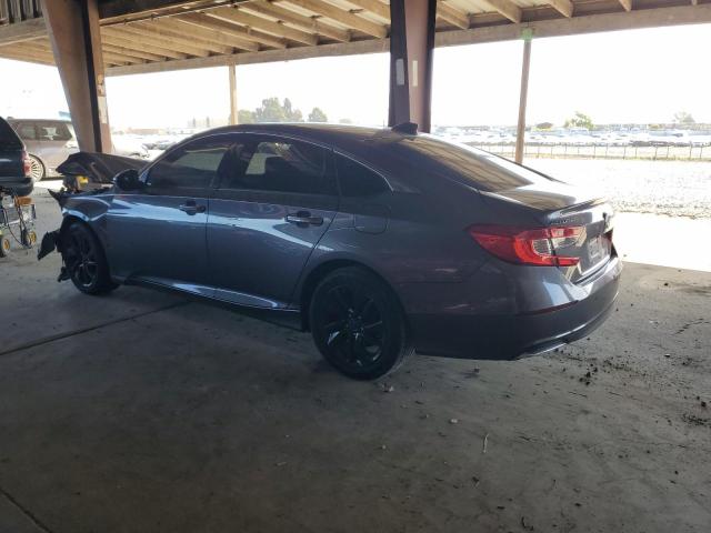 1HGCV1F11JA151804 - 2018 HONDA ACCORD LX ნაცრისფერი ფოტო 2