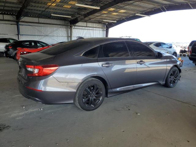 1HGCV1F11JA151804 - 2018 HONDA ACCORD LX ნაცრისფერი ფოტო 3