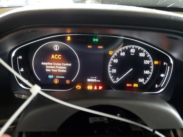 1HGCV1F11JA151804 - 2018 HONDA ACCORD LX ნაცრისფერი ფოტო 9