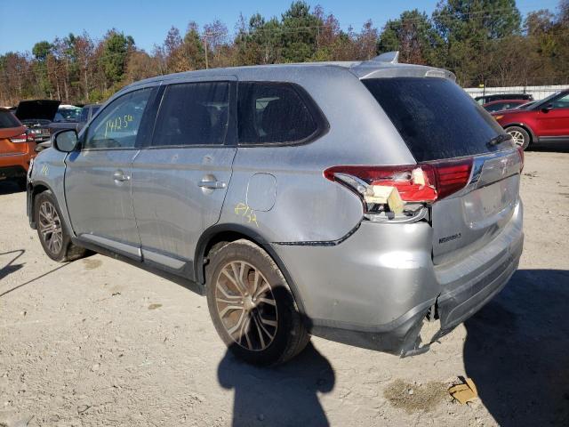 JA4AD3A30JZ016743 - 2018 MITSUBISHI OUTLANDER SE SILVER photo 2