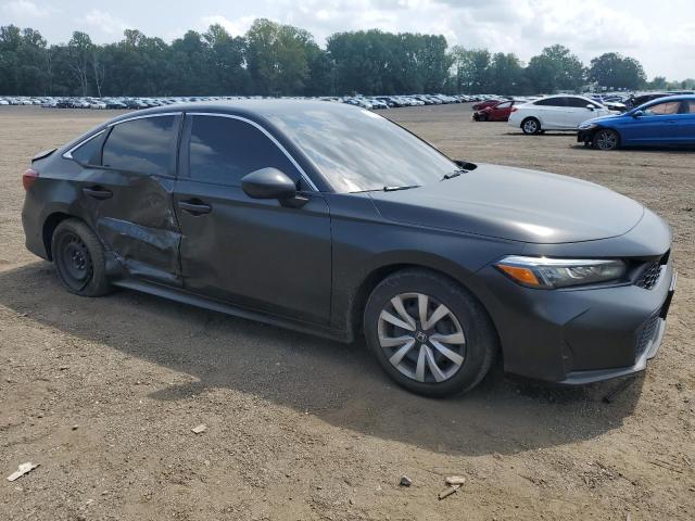 2HGFE2F29SH541726 - 2025 HONDA CIVIC LX BLACK photo 4