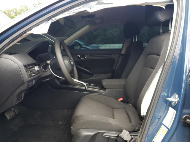 2HGFE2F29SH541726 - 2025 HONDA CIVIC LX BLACK photo 7