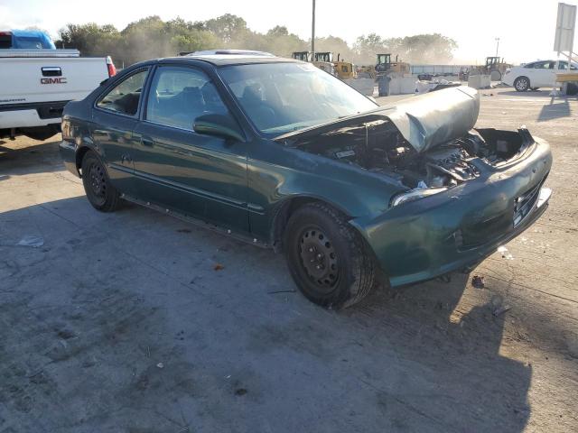 1HGEJ8249YL090682 - 2000 HONDA CIVIC EX GREEN photo 4