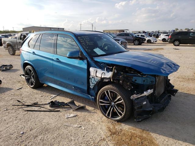 5YMKT6C59J0Y83759 - 2018 BMW X5 M BLUE photo 4