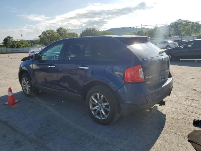 2FMDK4JC2BBA84606 - 2011 FORD EDGE SEL Mavi foto 2