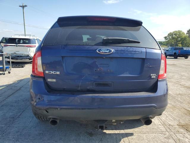 2FMDK4JC2BBA84606 - 2011 FORD EDGE SEL Mavi foto 6