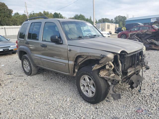 1J4GK48K23W584208 - 2003 JEEP LIBERTY SPORT TAN photo 4