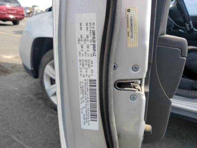 1C4NJDBB3DD271433 - 2013 JEEP COMPASS SPORT 银色 照片 13