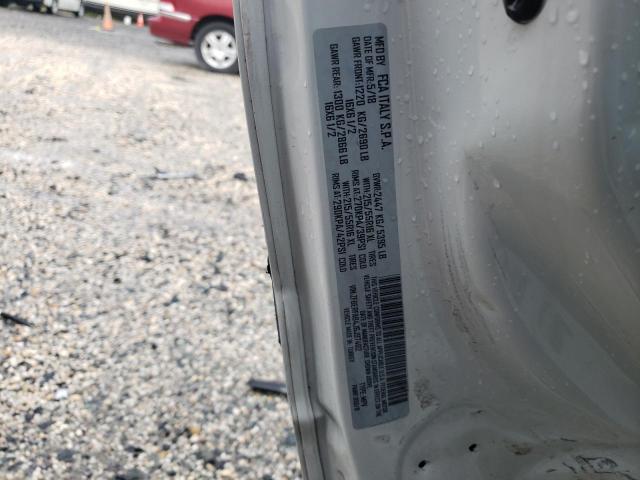 ZFBERFAB4J6J97402 - 2018 RAM PROMASTER თეთრი ფოტო 12