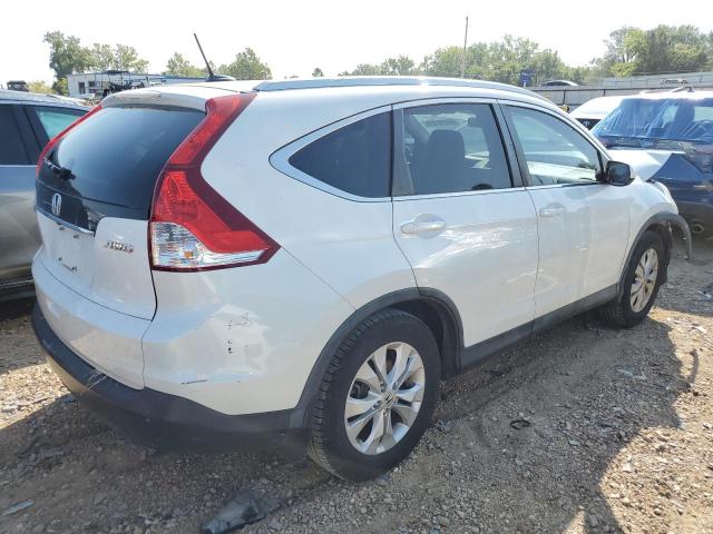 5J6RM4H76CL080373 - 2012 HONDA CR-V EXL WHITE photo 3