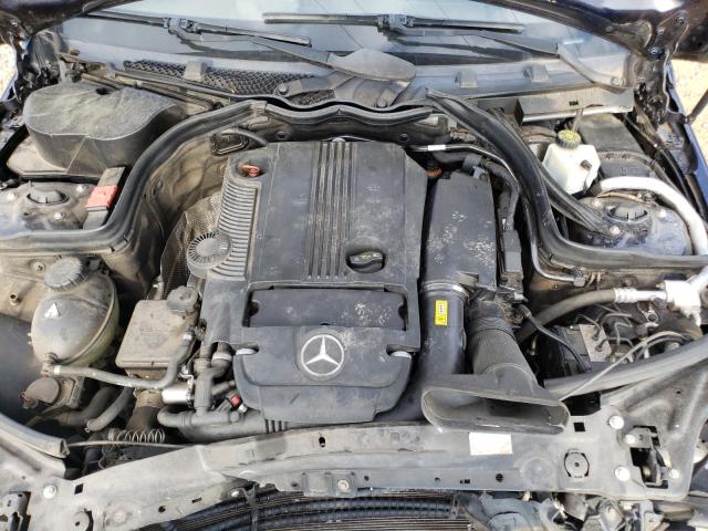 WDDGF4HB1CA607359 - 2012 MERCEDES-BENZ C 250 BLUE photo 11