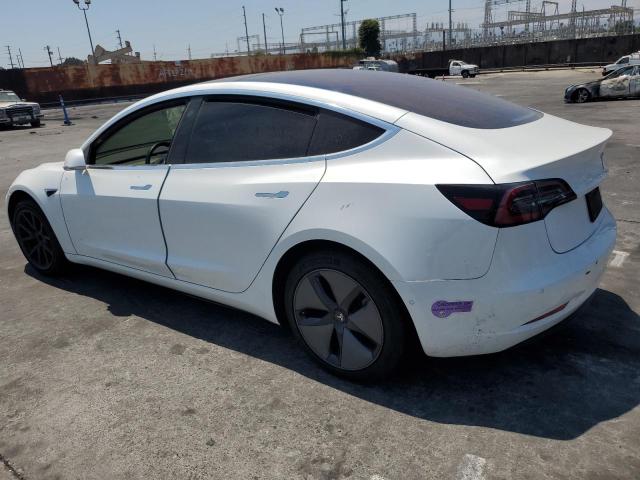 5YJ3E1EA2KF309849 - 2019 TESLA MODEL 3 Blanco foto 2