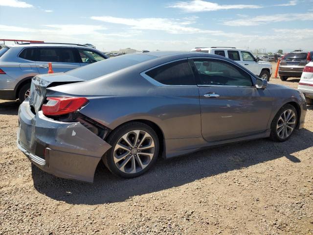 1HGCT2B81DA001257 - 2013 HONDA ACCORD EXL GRAY photo 3