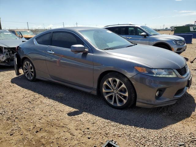 1HGCT2B81DA001257 - 2013 HONDA ACCORD EXL GRAY photo 4