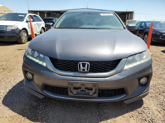 1HGCT2B81DA001257 - 2013 HONDA ACCORD EXL GRAY photo 5