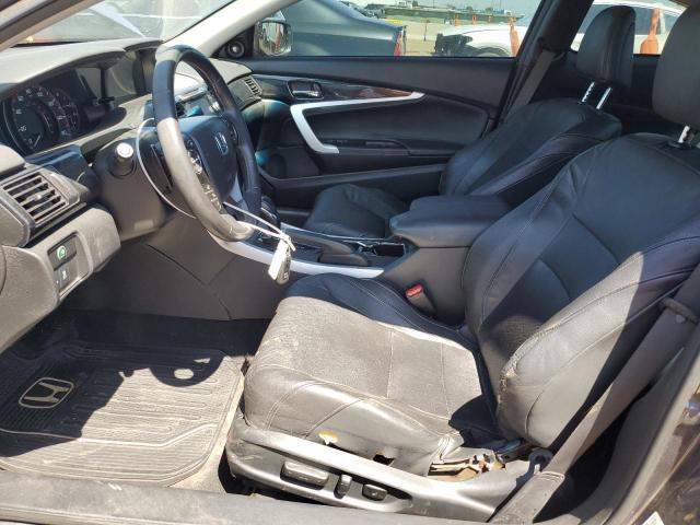1HGCT2B81DA001257 - 2013 HONDA ACCORD EXL GRAY photo 7