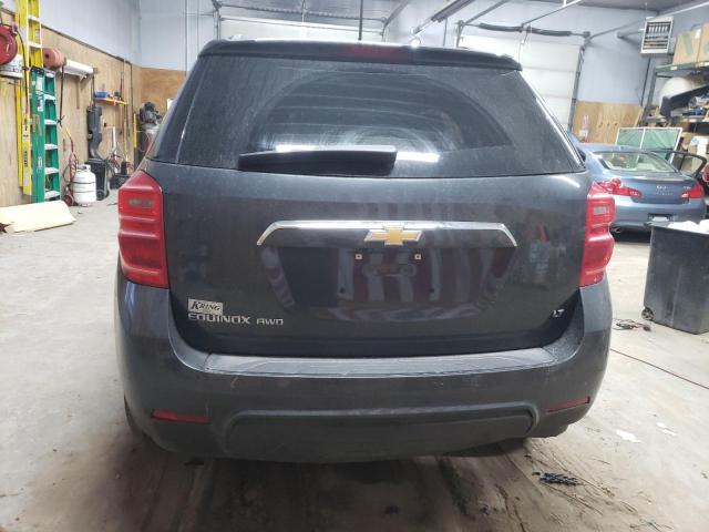 2GNFLFEK7H6244432 - 2017 CHEVROLET EQUINOX LT GRAY photo 6