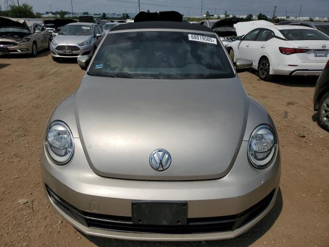 3VW5P7AT4DM818527 - 2013 VOLKSWAGEN BEETLE CREAM photo 5