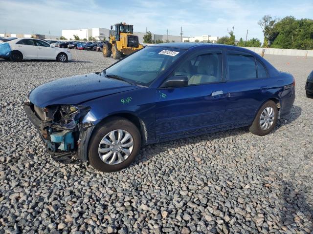 2HGES16395H571711 - 2005 HONDA CIVIC DX VP BLUE photo 1