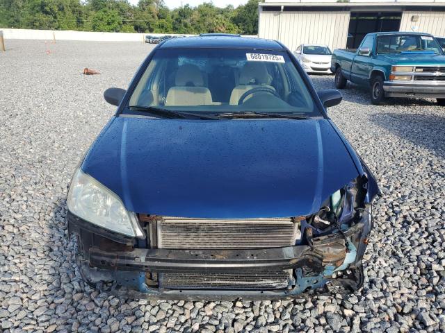 2HGES16395H571711 - 2005 HONDA CIVIC DX VP BLUE photo 5