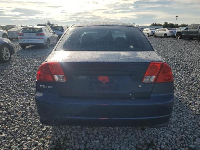 2HGES16395H571711 - 2005 HONDA CIVIC DX VP BLUE photo 6