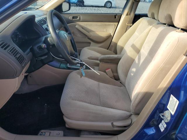 2HGES16395H571711 - 2005 HONDA CIVIC DX VP BLUE photo 7