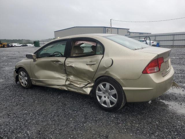 1HGFA16587L132059 - 2007 HONDA CIVIC LX Qızıl foto 2