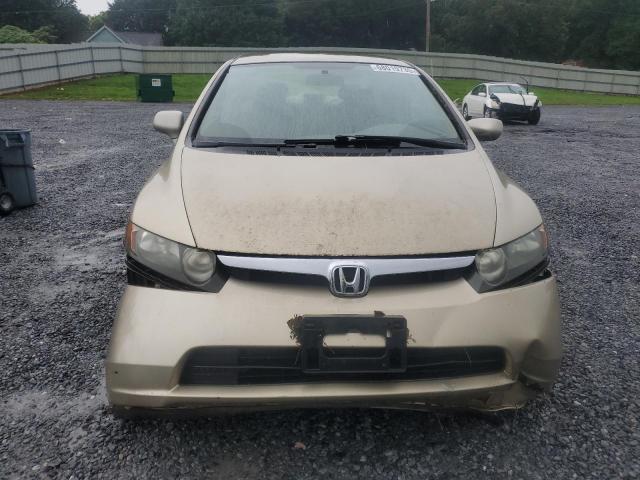 1HGFA16587L132059 - 2007 HONDA CIVIC LX Qızıl foto 5