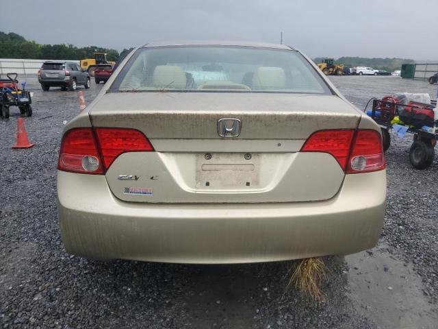 1HGFA16587L132059 - 2007 HONDA CIVIC LX Qızıl foto 6