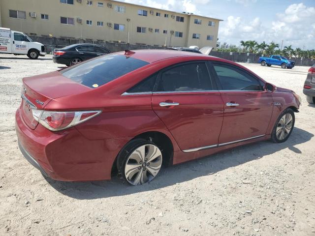 KMHEC4A49DA084224 - 2013 HYUNDAI SONATA HYBRID BURGUNDY photo 3