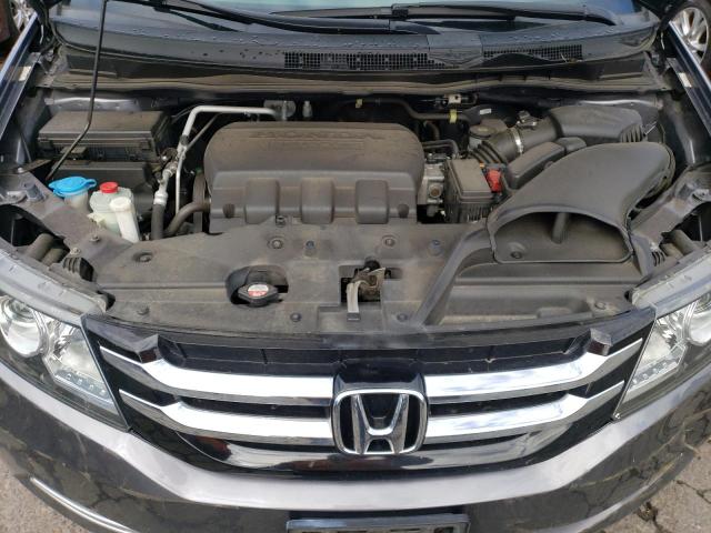 5FNRL5H48EB057915 - 2014 HONDA ODYSSEY EX GRAY photo 12