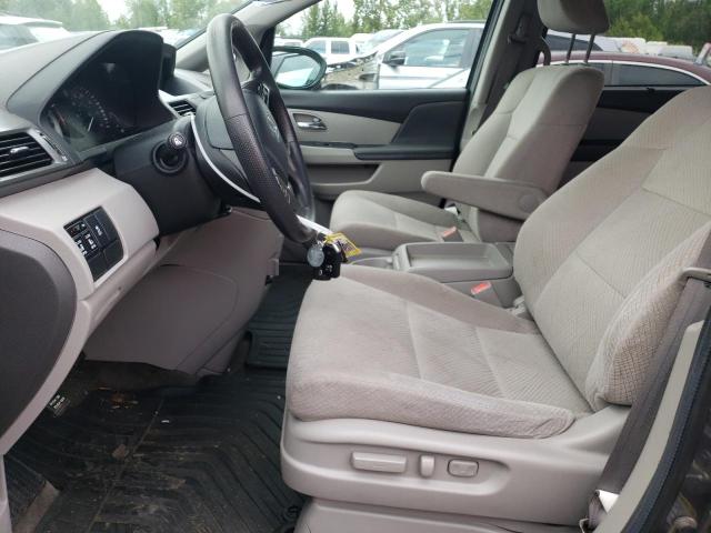 5FNRL5H48EB057915 - 2014 HONDA ODYSSEY EX GRAY photo 7