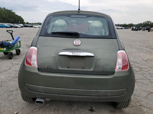 3C3CFFAR9CT363548 - 2012 FIAT 500 POP GREEN photo 6